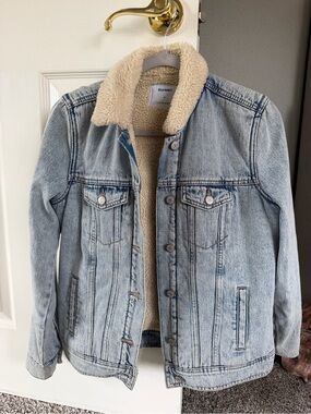 Women’s Denim Sherpa Jacket